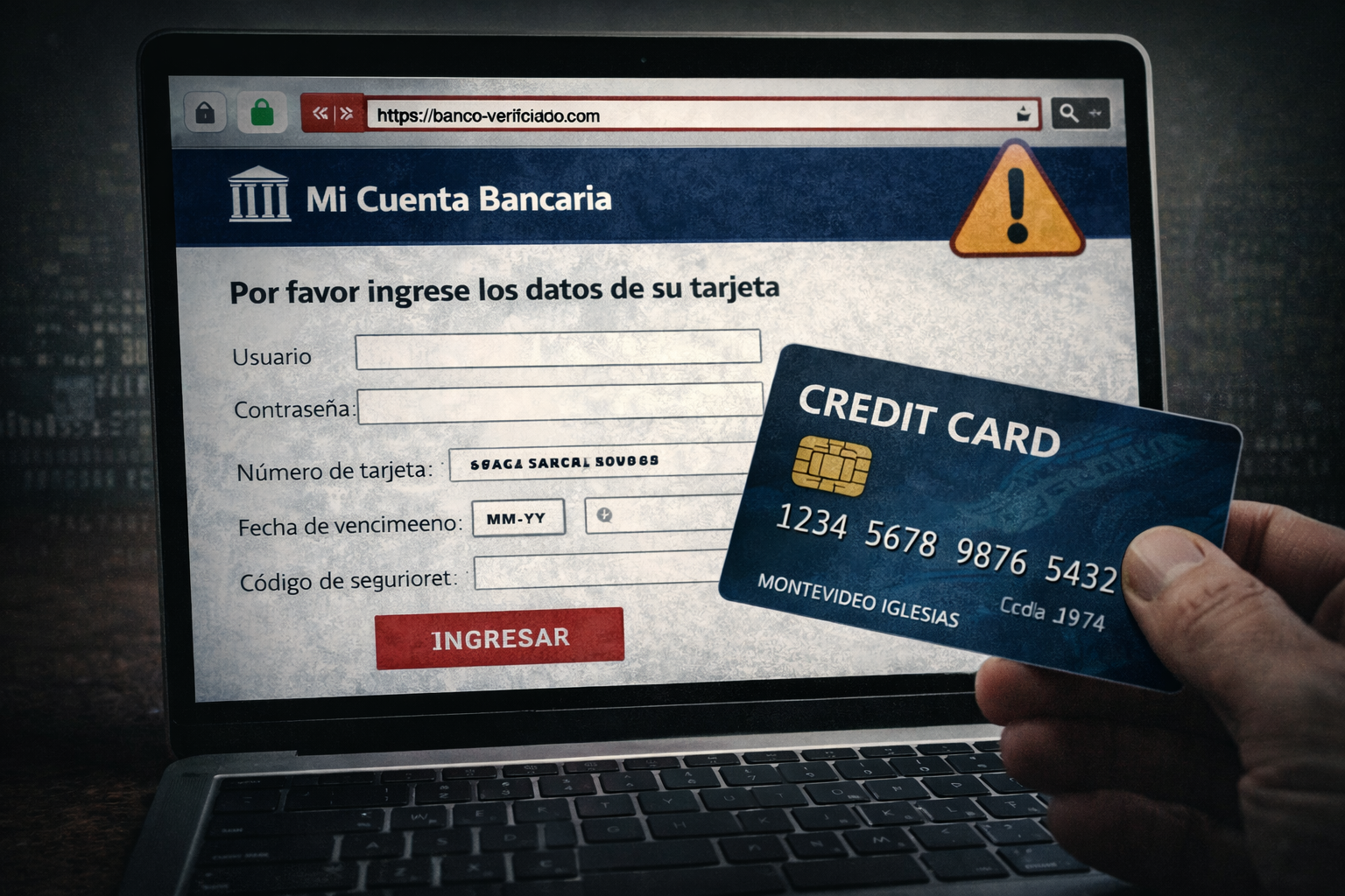 Estafas bancarias por phishing